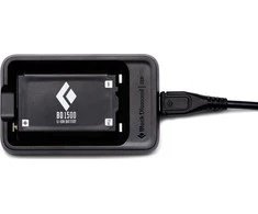 Black Diamond JAV Juodas Diamond BD 1500 Baterija and Charger baterija su pakrovėju