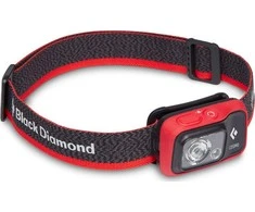 Black Diamond Juodas Diamond Juodas Diamond Cosmo 350 Juodas, Raudona Headband prožektorius
