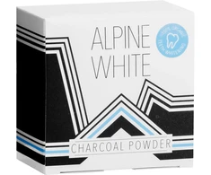 Black For White ALPINE WHITE_Anglies pavidalo dantų pasta su aktyvuota anglimi, 30 g