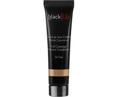 Black Up Juodas Up Juodas Up Juodas Up Full Cover Kreminis Foundation 01, 30 ml