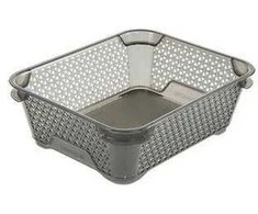 Keeeper Basket mini A6 Mirko 20x16x7cm crystal pilka (transparent)