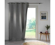 BLACKOUT CURTAIN ruda su įvorėmis 140x260