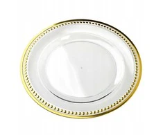 Mondex BLANCHE CLEAR dekoratyvinė padėklas 33x33x1,5 cm