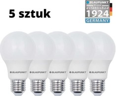 Blaupunkt 5 dalių rinkinys - Blaupunkt E27 LED lemputės 8,5W šiltos spalvos