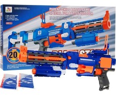 Ramiz Blaze Storm automatinis pistoletas-šautuvas mėlynos spalvos (nuo 6 metų)