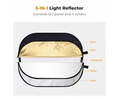 K&amp;F Blenderis K&amp;F Concept 5w1 - 90x60 cm
