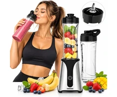 Blenderis su stikline Kenwood Smoothie DBL-829 Blend&amp;Go (350W 2 buteliukai) (DAEW-BL-010-19)