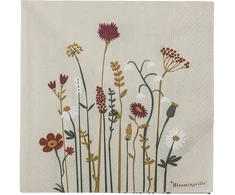 BLOOMINGVILLE Paige servetėlės, įvairiaspalvės, FSC®Mix, popierius