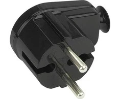 Blow WT-16B kampinis juodas kištukas