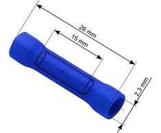 Blow Izoliuota jungtis 3.2/26 mm mėlyna