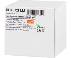 Blow Išmanus dviejų krypčių, dviejų kanalų WiFi energijos skaitiklis TUYA