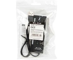 Blow USB skirstytuvas WT.A-4xGN.A HUB-07 juodas