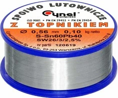 Blow Lydmetalis su fliusu CYNEL Sn60Pb40 SW26 0,56mm 100g