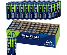 Blow Baterija AA LR6 Super Alkaline 40 vienetų (5900804122692)