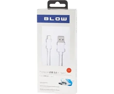 Blow Pūtimas Kabelis 3.0A - C tipo 2m - Baltas
