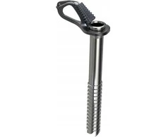 Blue Ice Mėlyna Ice Mėlyna Ice Mėlyna Ice Aero Ice Screw 19 cm pilka (pilka)