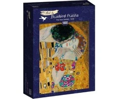 Bluebird Puzzle Bluebird Dėlionė 1000 vnt. - Gustavas Klimtas: Bučinys