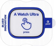 Blueo 5D Mr. Monkey Glass - skirtas Apple Watch Ultra / Ultra 2 juodas (Strong HD)