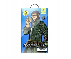 „Blueo 5D Mr. Monkey Glass“ – „Apple iPhone 14 Pro Max“ juodas (stiprus privatumas)