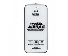 Blueo LCD apsauginis stikliukas 5D Mr. Monkey Glass (Airbag Anti-Broken) Apple iPhone 17 Pro juodas