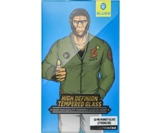 Blueo 5D Mr. Monkey Glass – Apple iPhone 15 Plus juodas (Strong HD)