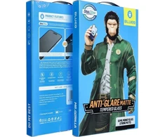 „Blueo 5D Mr. Monkey Glass“ – „Apple iPhone 16 Pro Max“ juodas (stiprus matinis)