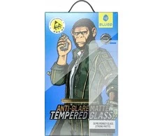 „Blueo 5D Mr. Monkey Glass“ – „Apple iPhone 15 Pro Max“ juodas (stiprus matinis)