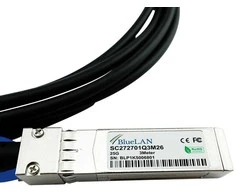 Šakotuvas BlueOptics SFP-H25G-CU1M-BL kabelis InfiniBand / światłowodowy 1 m SFP28 Juodas