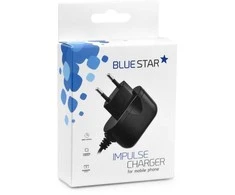 BlueStar Phone charger Blue Star USB A 2A 10W + cable USB A to Micro USB TFK-TC-1100B juodas