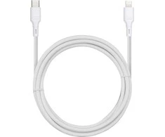 BlueStar Cable USB C to Lightning Blue Star 2,4A 27W 1 m DC-001CL2.4 baltas
