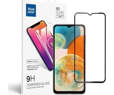 BlueStar Blue Star Apsauginis stiklas Blue Star - Samsung Galaxy A23 5G Full Face (full glue with frame/small size) - juodas Apsauginis stiklas Blue Star