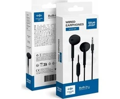 BlueStar Wire ausinės Jack 3,5 mm Blue Star PA-E65 1,2 m juodas
