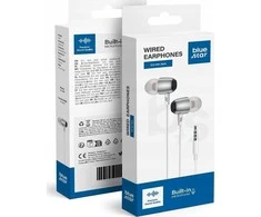 BlueStar Wire ausinės Jack 3,5 mm Blue Star M09 1,2 m baltas