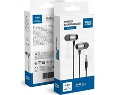 Wire ausinės Jack 3,5 mm Blue Star M09 1,2 m juodas