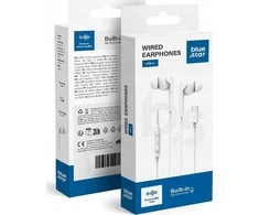 BlueStar Laidinės ausinės USB C (DAC) Blue Star M15C 1,2 m baltas