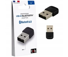 Bluetooth adapteris TnB 6.0 į USB USB-A T''nb prie PC Windows 11 10 8 7 Nuotolis 20 m / Adabt6 (SB12148)