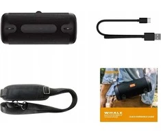 Bluetooth garsiakalbis + Aux 30w vandeniui atsparus Ipx7 stereofoninis / Jabees Whale