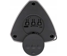 Jabees garsiakalbis Trivox Bluetooth garsiakalbis 7w vandeniui atsparus IP66 + Aux radijas Fm MicroSD / pilkas - geltonas / saulės šviesa