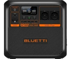 BLUETTI nešiojama elektrinė AC180P-Juodas-EU