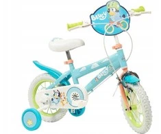 TOIMSA children's bicycle Bluey 12” Mėlyna and lime mėlynas
