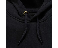 „Carhartt“ džemperis su „Signature“ logotipu ant rankovės, juodas