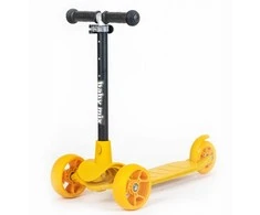 Baby Mix Prime geltonas paspirtukas vaikams nuo 1,5 metų