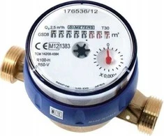 BMETERS Vandens skaitiklis GSD8-RFM šaltas vanduo 1/2 AF 2,5m3/h C klasė