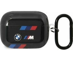 BMW Tricolor Stripes - dėklas skirtas AirPods Pro 2 (Juodas)