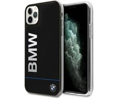 Apple iPhone 11 Pro Max BMW dėklas Signature Printed Logo (BMHCN65PCUBBK) juodos spalvos