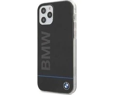Dėklas BMW Hardcase Signature Printed Logo Case for iPhone 12 / 12 Pro - Juodas