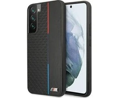 Samsung Galaxy S22 Plus BMW dėklas M Collection Triangles (BMHCS22MTRTBK) juodos spalvos