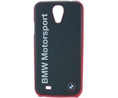 Samsung Galaxy S4 BMW dėklas (BMHCS4SPL) juodos spalvos