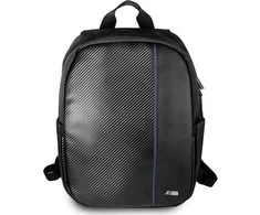 BMW Kuprinė Carbon Navy Stripe 15", Juoda