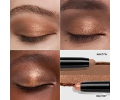 Bobbi Brown BOBBI BROWN DVIGUBAI ILGAI IŠLIEKANTIS KREMINIS ŠEŠĖLIŲ PIEŠTUKAS - HEAT RAY&amp;BISCOTTI 1,6G